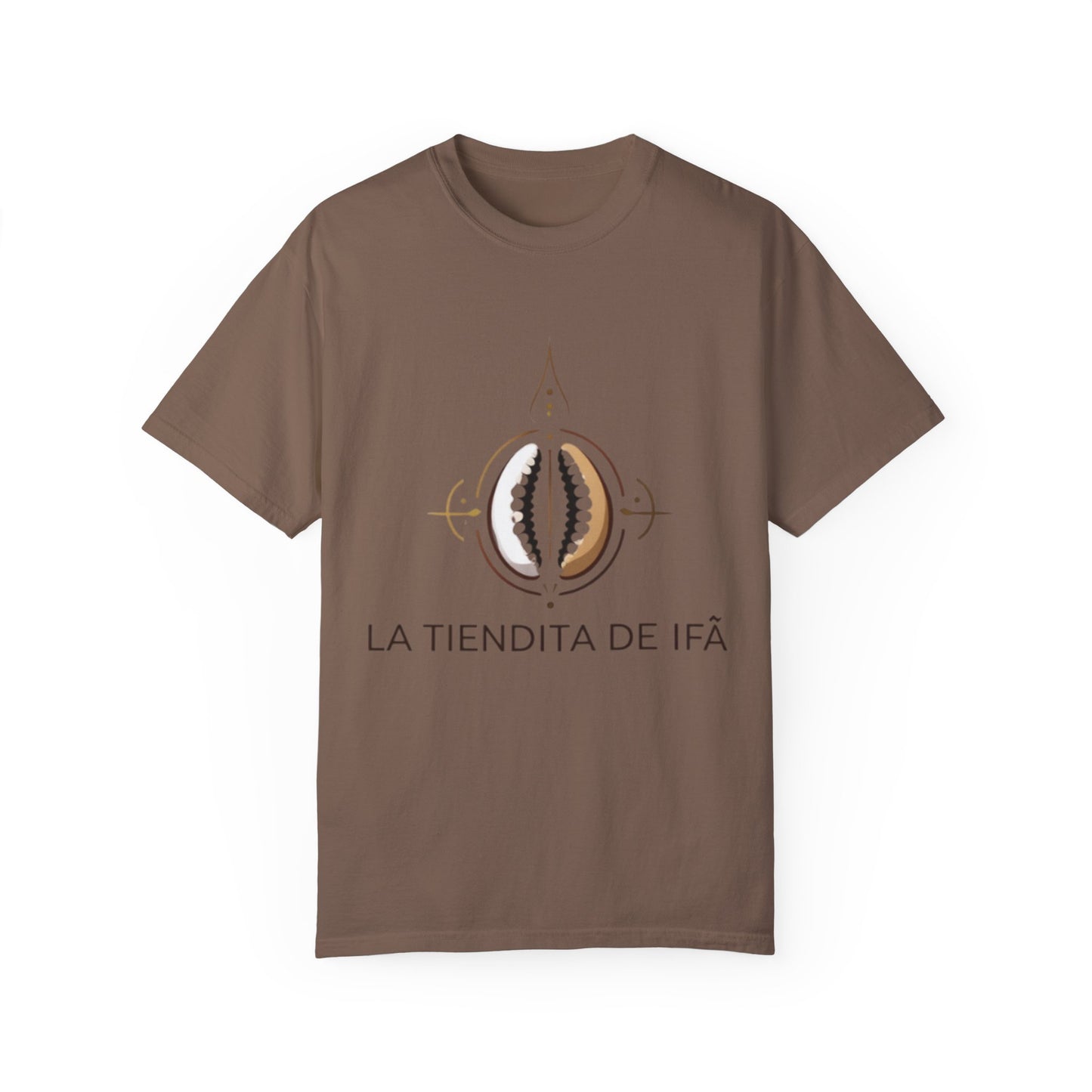 Cultural Symbol Unisex Garment-Dyed T-Shirt - ‘La Tiendita de Ifá’ Design