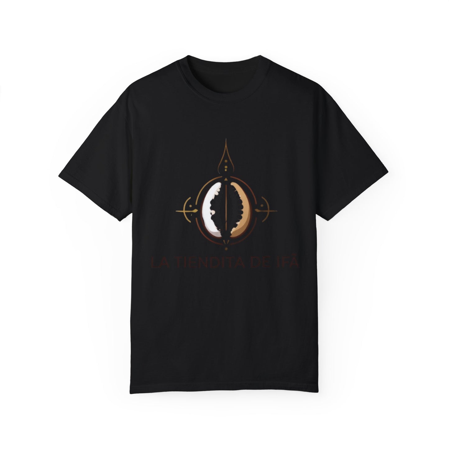 Cultural Symbol Unisex Garment-Dyed T-Shirt - ‘La Tiendita de Ifá’ Design