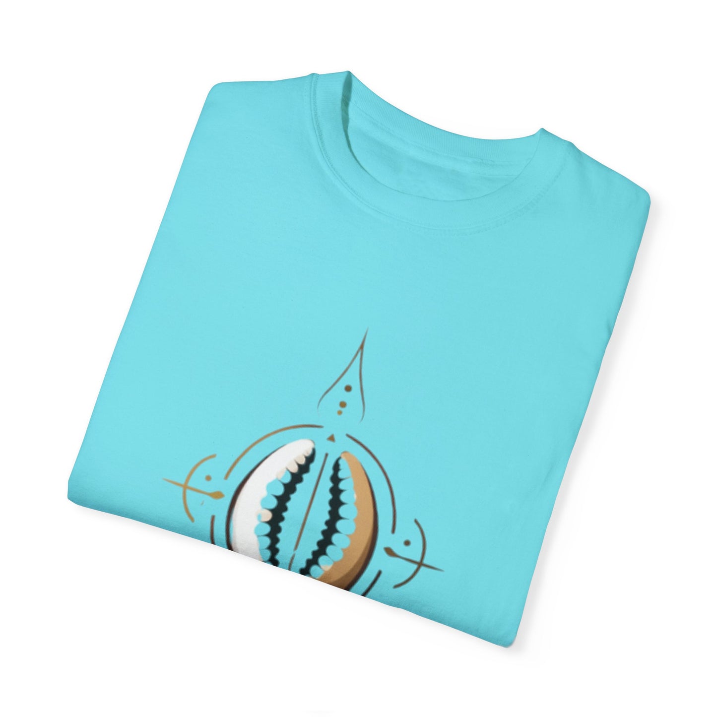 Cultural Symbol Unisex Garment-Dyed T-Shirt - ‘La Tiendita de Ifá’ Design