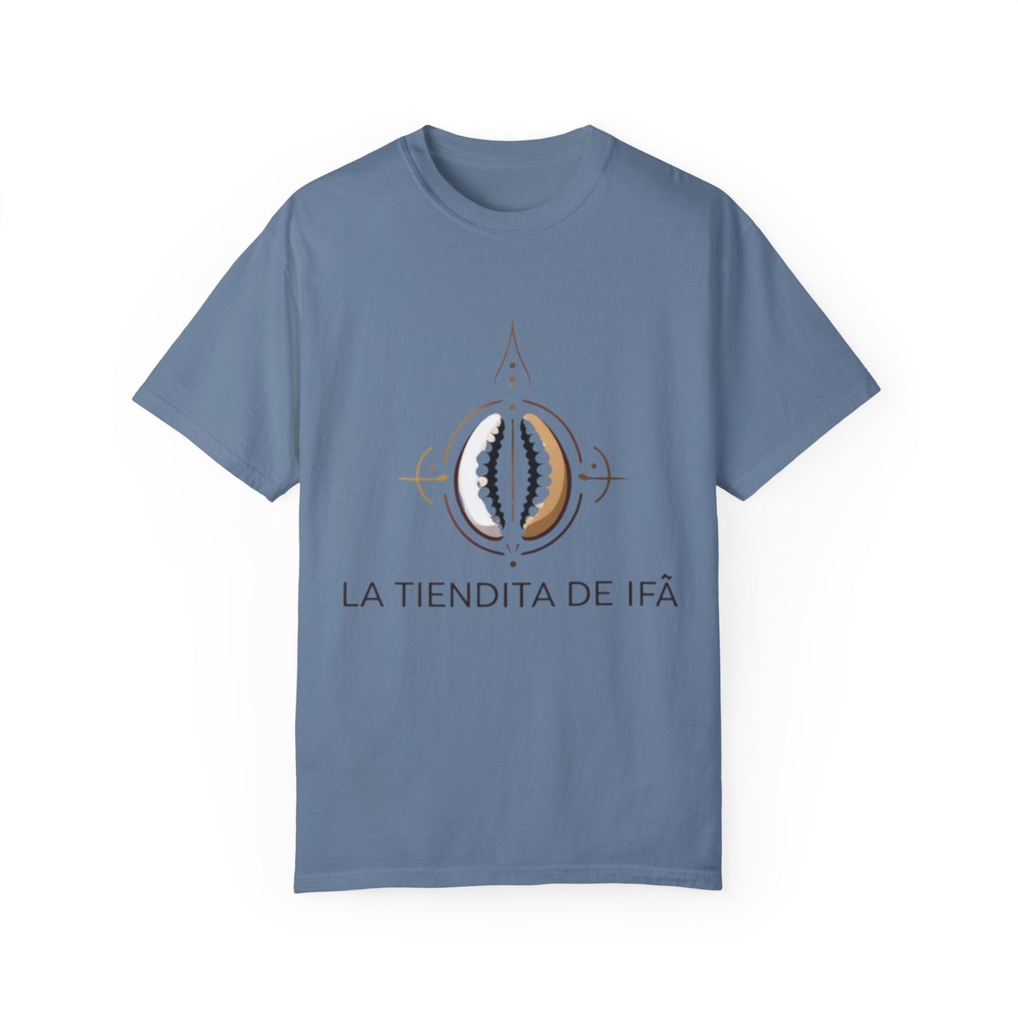 Cultural Symbol Unisex Garment-Dyed T-Shirt - ‘La Tiendita de Ifá’ Design
