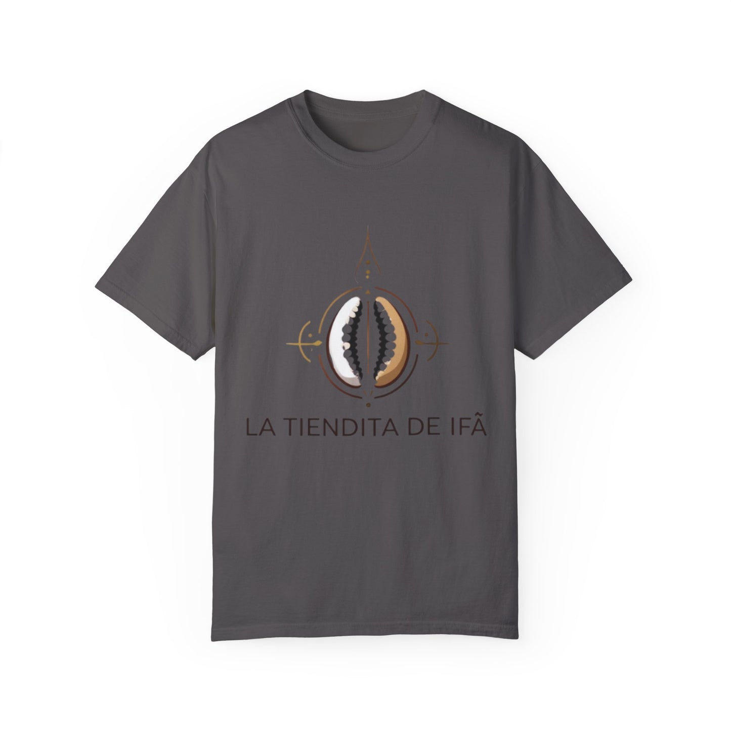 Cultural Symbol Unisex Garment-Dyed T-Shirt - ‘La Tiendita de Ifá’ Design