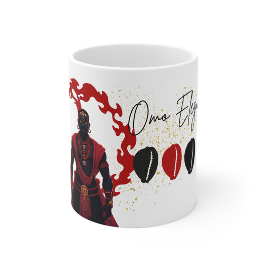 Taza Omo Eleguá – Abre Caminos, Decisiones y Destino