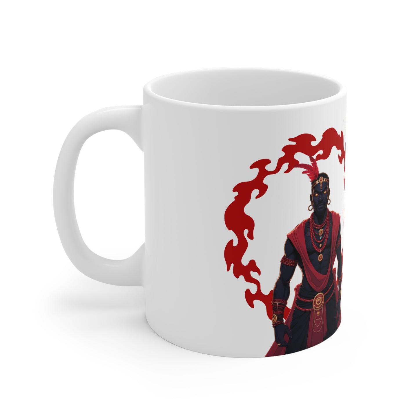 Taza Omo Eleguá – Abre Caminos, Decisiones y Destino