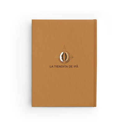 Ruled Journal with Ifá Symbol - Inspirational Notebook for Reflective Writing