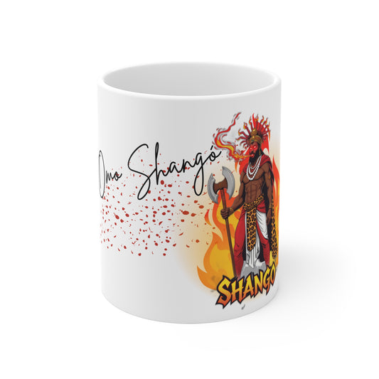 Taza Omo Shangó – Poder, Fuego y Justicia